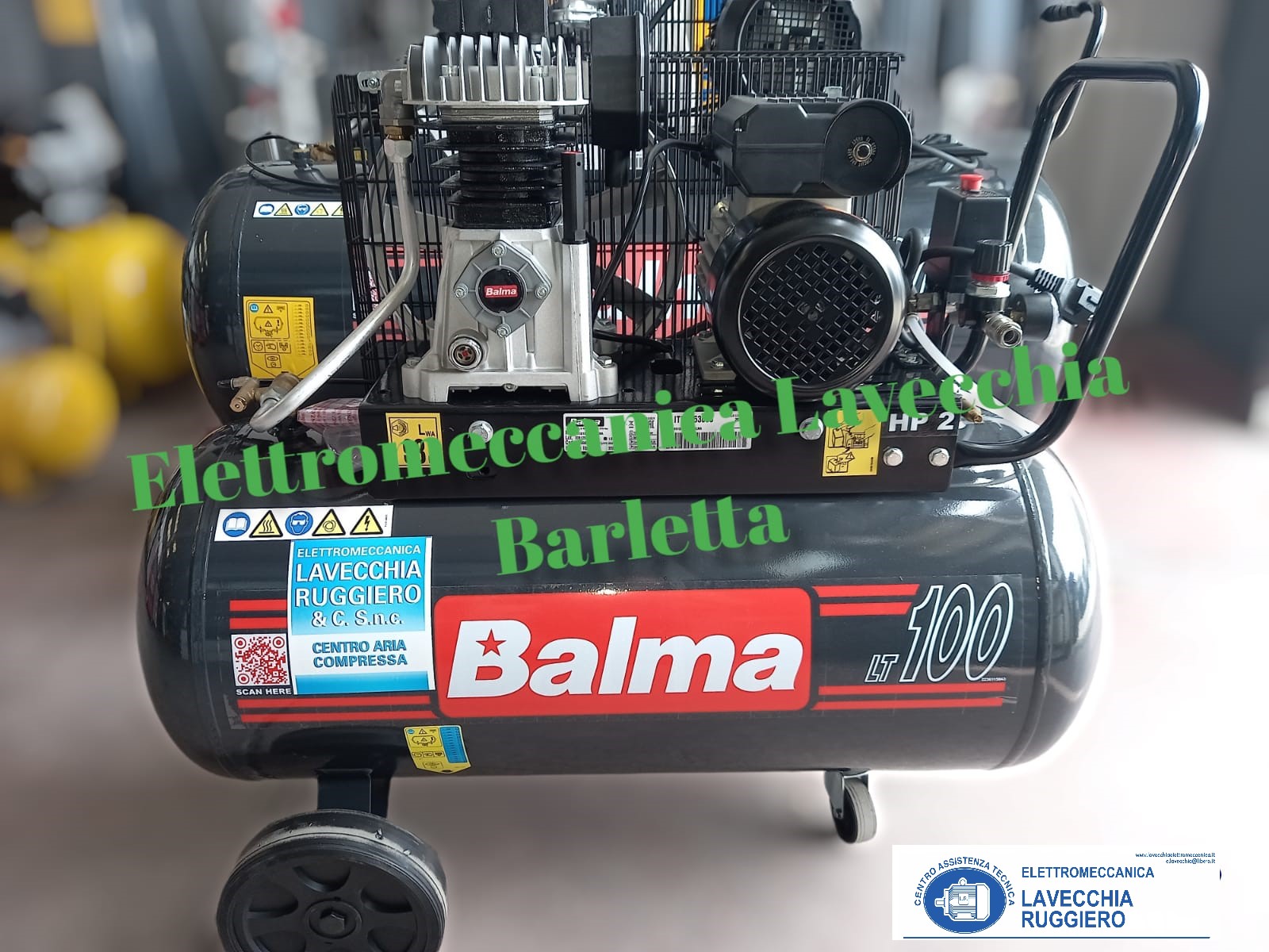 COMPRESSORE BALMA 100 Litri 230V